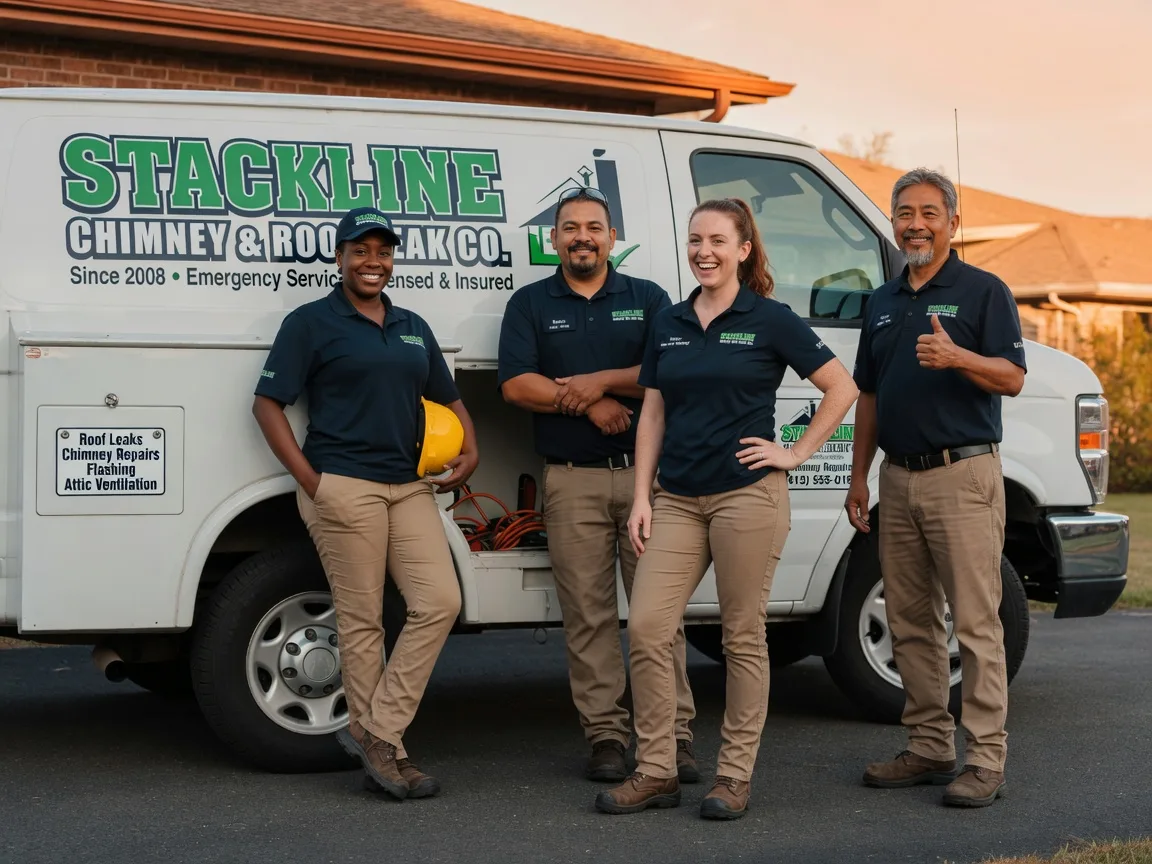 Chimney flashing repair company in Lynx, OH